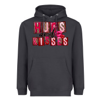 Smoke Hugs and kisses Valentine's Day Heavyweight Hoodie - FaDigitalArtStudio