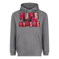 Storm Hugs and kisses Valentine's Day Heavyweight Hoodie - FaDigitalArtStudio