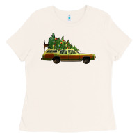Bone christmas vacation car Ladies Tee - Jasminsmagicworld