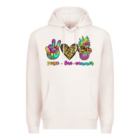 Peace Love Summer Premium Hoodie | Teevron