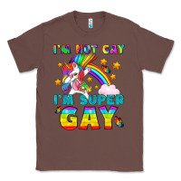 Chestnut LGBTQ I'm Not Gay I'm Super Gay Classic Tee - BundleAndBundleShop