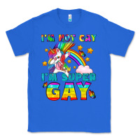 True Royal LGBTQ I'm Not Gay I'm Super Gay Classic Tee - BundleAndBundleShop