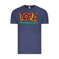Vintage Denim love thanksgiving bbs Vintage Tee - BundleAndBundleShop