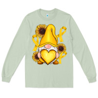 Matcha Childhood Cancer gnome Long Sleeve Tee - RanaPortraitStore