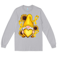 Childhood Cancer Gnome Long Sleeve Tee | Teevron
