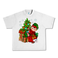 Lunar Rock Santa's Elf Christmas Urban Heavy Tee - BundleAndBundleShop
