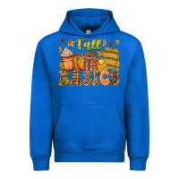 Cobalt Fall Basics Urban Hoodie - CowhideDigitalArt