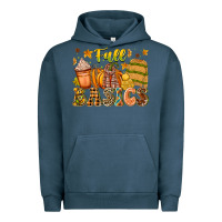 Pigment Midnight Navy Fall Basics Urban Hoodie - CowhideDigitalArt