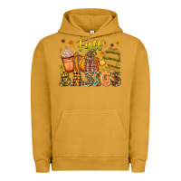 Pigment Peanut Butter Fall Basics Urban Hoodie - CowhideDigitalArt