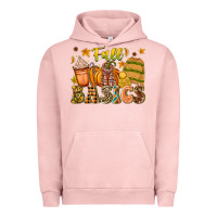 Pigment Salmon Fall Basics Urban Hoodie - CowhideDigitalArt