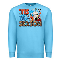 Ocean Blue tis the season  soccer  frappe coffee Premium Sweatshirt - FaDigitalArtStudio
