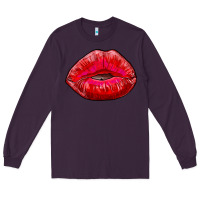 Plum kiss Long Sleeve Tee - RanaPortraitStore