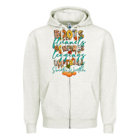 Oatmeal Heather boots flannels bonfires football Zipper Hoodie - CowGirlArtShop