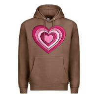 Chestnut sweet heart olivia Premium Hoodie - OliviaCreatesArt