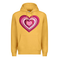 Mustard sweet heart olivia Premium Hoodie - OliviaCreatesArt