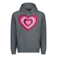 Rock sweet heart olivia Premium Hoodie - OliviaCreatesArt
