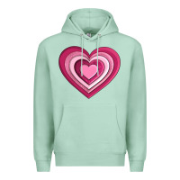 Seafoam sweet heart olivia Premium Hoodie - OliviaCreatesArt