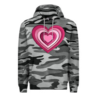 Slate Camo sweet heart olivia Premium Hoodie - OliviaCreatesArt