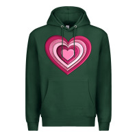 Sports Green sweet heart olivia Premium Hoodie - OliviaCreatesArt