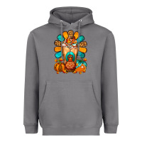 Storm Thanksgiving Cold Drink Frappe Heavyweight Hoodie - FaDigitalArtStudio