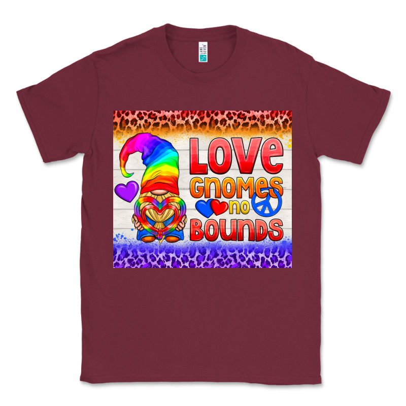 Lgbtq+ Love Gnomes No Bounds Tumbler Classic Tee by BundleAndBundleShop | Teevron