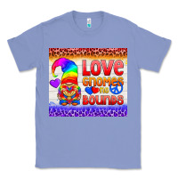 Colony Blue LGBTQ+ Love Gnomes No Bounds Tumbler Classic Tee - BundleAndBundleShop
