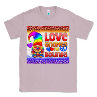 Lilac LGBTQ+ Love Gnomes No Bounds Tumbler Classic Tee - BundleAndBundleShop
