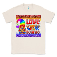 Natural LGBTQ+ Love Gnomes No Bounds Tumbler Classic Tee - BundleAndBundleShop