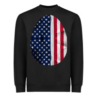 Black AMERICAN FLAG Heavyweight Sweatshirt - Bettercallsaul