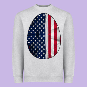 American Flag Heavyweight Sweatshirt Designed By Bettercallsaul