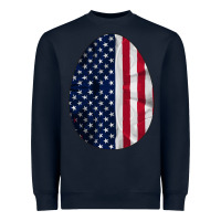 Navy AMERICAN FLAG Heavyweight Sweatshirt - Bettercallsaul