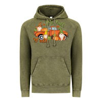 Vintage Olive It's Fall Y'all Gnome Vintage Hoodie - MaliasSmallBusiness