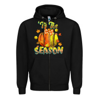 Its The Season Softball Zipper Hoodie | Teevron