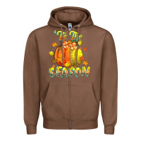 Chestnut its the season softball Zipper Hoodie - CowGirlArtShop