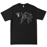 Black Sloth Bear Premium Tee - LillyAllenDesigns