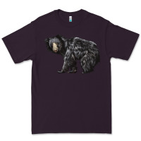 Plum Sloth Bear Premium Tee - LillyAllenDesigns