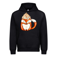 Black coffee cups animal Urban Hoodie - CowhideDigitalArt