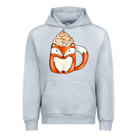 Heather Grey coffee cups animal Urban Hoodie - CowhideDigitalArt