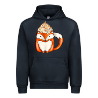 Navy coffee cups animal Urban Hoodie - CowhideDigitalArt