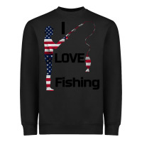 Black I love fishing Heavyweight Sweatshirt - Bettercallsaul
