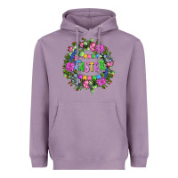Lavender Easter Day Flower Easter Heavyweight Hoodie - OliviaCreatesArt