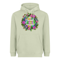 Matcha Easter Day Flower Easter Heavyweight Hoodie - OliviaCreatesArt