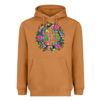 Meerkat Easter Day Flower Easter Heavyweight Hoodie - OliviaCreatesArt