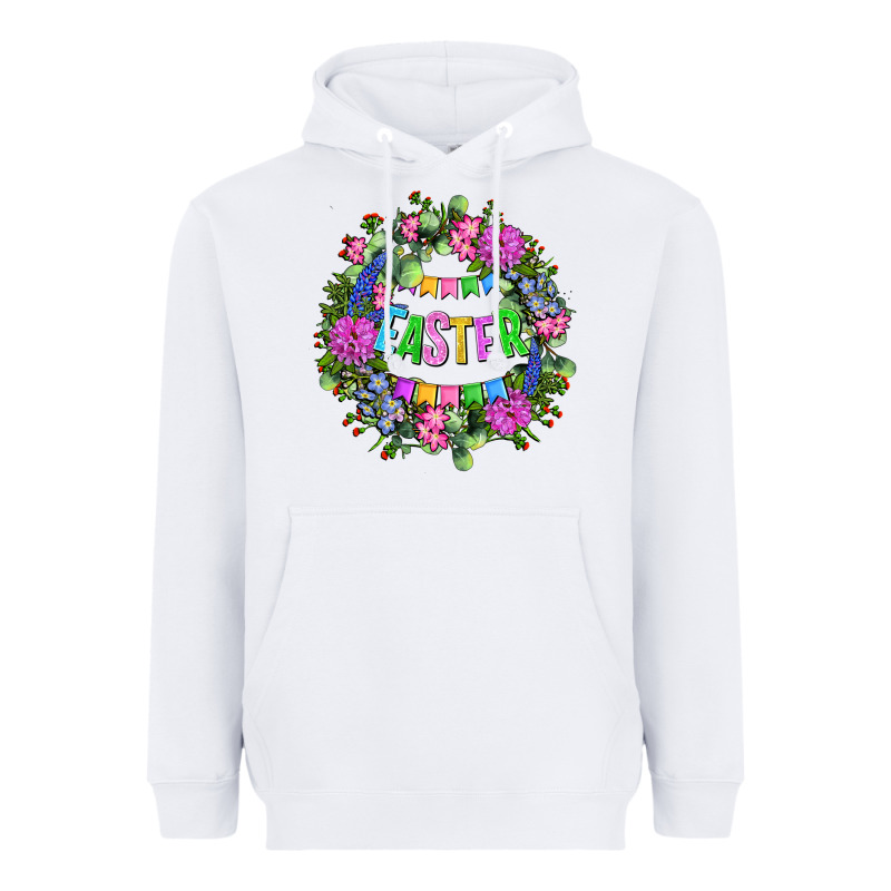 Easter Day Flower Easter Heavyweight Hoodie by OliviaCreatesArt | Teevron
