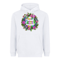 White Easter Day Flower Easter Heavyweight Hoodie - OliviaCreatesArt