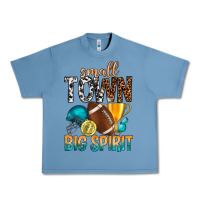 Pebble Blue Small Town Big Spirit Urban Heavy Tee - BundleAndBundleShop