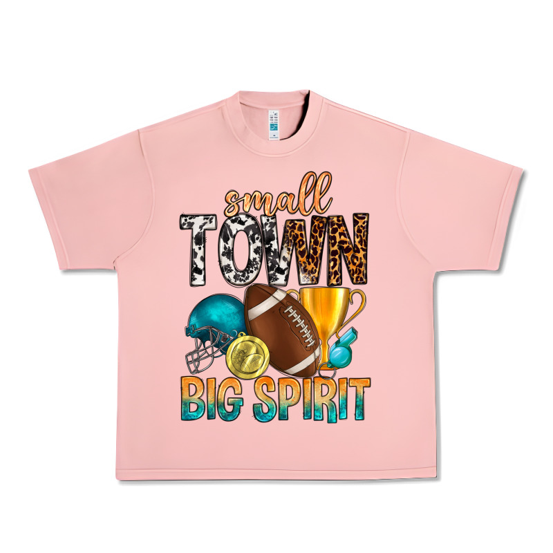 Small Town Big Spirit Urban Heavy Tee by BundleAndBundleShop | Teevron