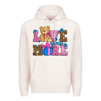 Pale Pink love you more olivia Premium Hoodie - OliviaCreatesArt