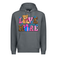 Rock love you more olivia Premium Hoodie - OliviaCreatesArt