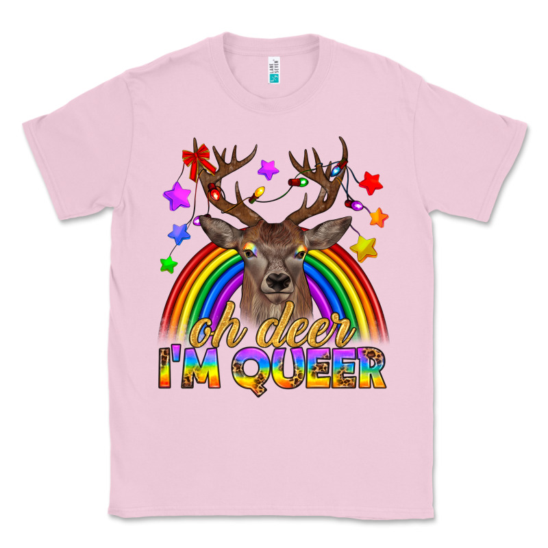 Lgbtq+ Oh Deer I'm Queer Classic Tee by BundleAndBundleShop | Teevron